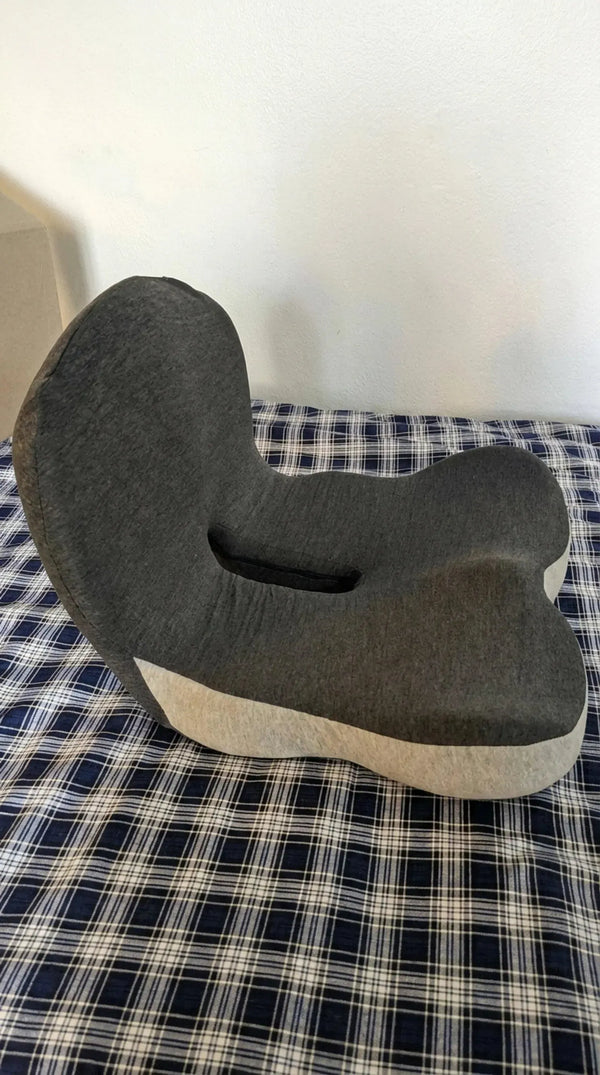 The cushion fitted in a truck driver's seat
